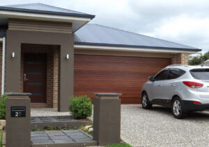 timber garage doors