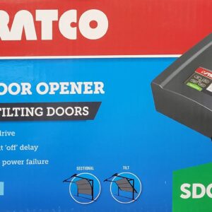 Panel lift or tilt door motor